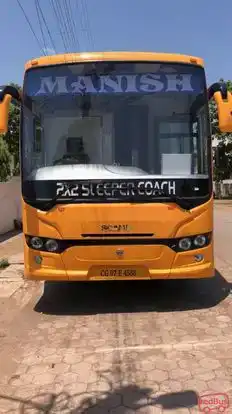 Manish Travel Bus-Front Image