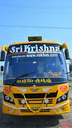 Vikram sri krishna travels Bus-Front Image