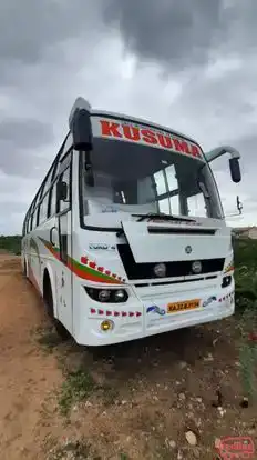 Kusuma Travels Bus-Front Image