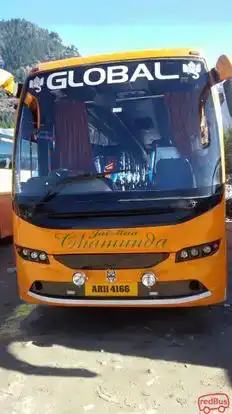 GLOBAL HOLIDAYS ADVENTURE TOURS Bus-Front Image