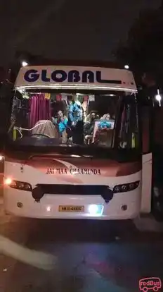 Global Holidays Adventure Tours Bus-Front Image