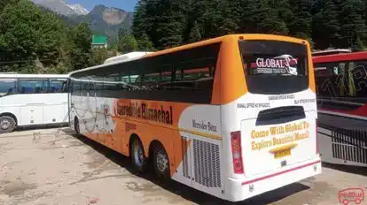 GLOBAL HOLIDAYS ADVENTURE TOURS Bus-Side Image