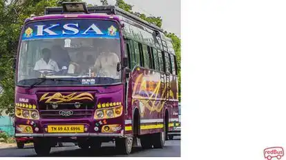 KSA Travels Bus-Front Image