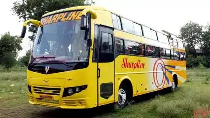 Sharpline Tours and Travels Bus-Side Image