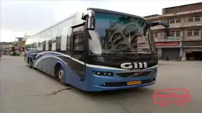 Gill Travels Bus-Front Image