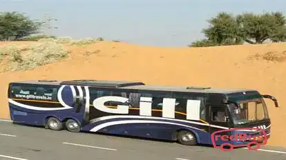 Gill Travels Bus-Front Image