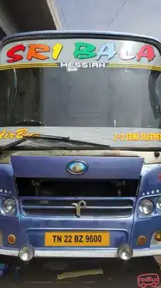 Sri Bala Tours and Travels Bus-Front Image