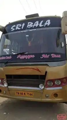 Sri Bala Tours and Travels Bus-Front Image