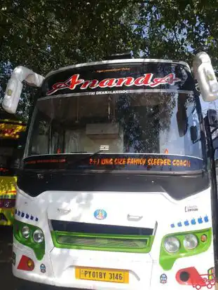 Ananda Travels Bus-Front Image