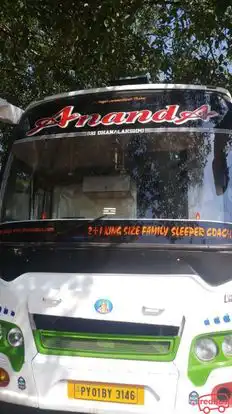 Ananda Travels Bus-Front Image