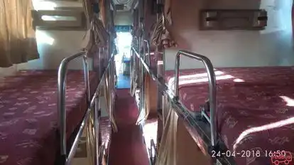 Mahendra Rajhans Travels Bus-Seats layout Image