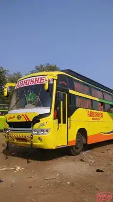 Abhishek Travel Bus-Front Image