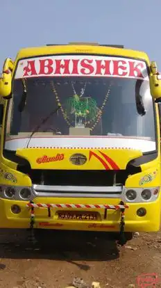 Abhishek Travel Bus-Front Image