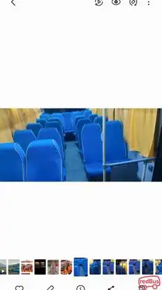 RP Rajasthan Travels Bus-Seats layout Image