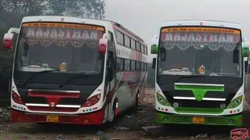 RP Rajasthan Travels Bus-Front Image