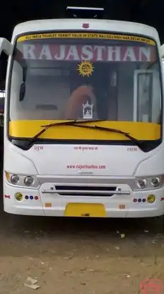 RP Rajasthan Travels Bus-Front Image