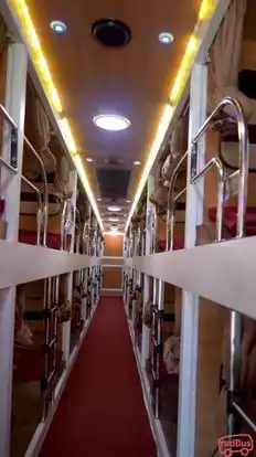 RP Rajasthan Travels Bus-Seats layout Image