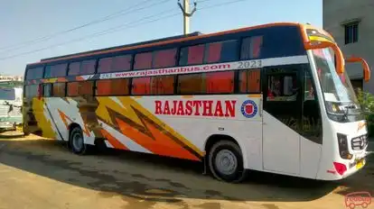 RP Rajasthan Travels Bus-Side Image