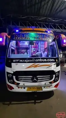 RP Rajasthan Travels Bus-Front Image