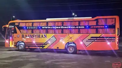 RP Rajasthan Travels Bus-Side Image