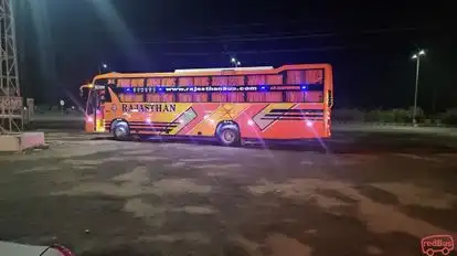 RP Rajasthan Travels Bus-Side Image
