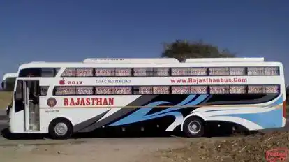 RP Rajasthan Travels Bus-Side Image