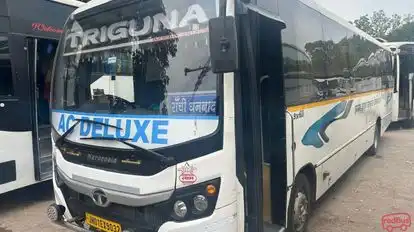 Triguna Travels Bus-Side Image