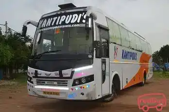 Kantipudi Travels Bus-Front Image