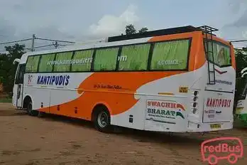 Kantipudi Travels Bus-Side Image