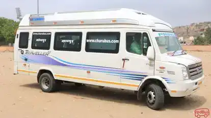 Charu Tours and Travels Bus-Front Image