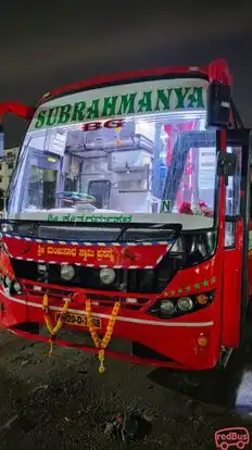 Subramanya Tours and Travels Bus-Front Image