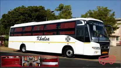 Khalsa Travels Agencies Bus-Front Image