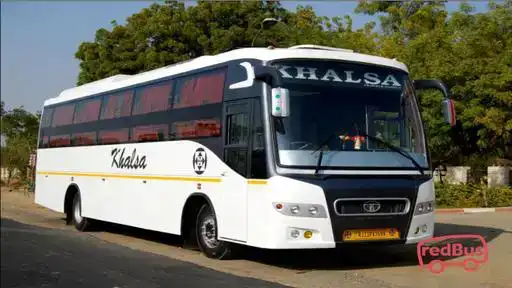 Khalsa Travels Agencies Bus-Front Image