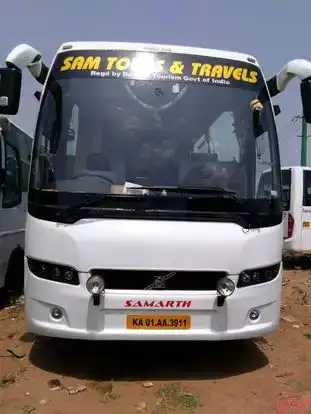 Sam Tours and Travels Bus-Front Image