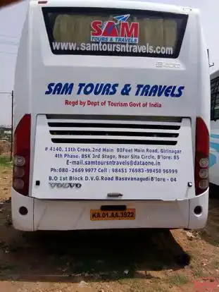 Sam Tours and Travels Bus-Side Image