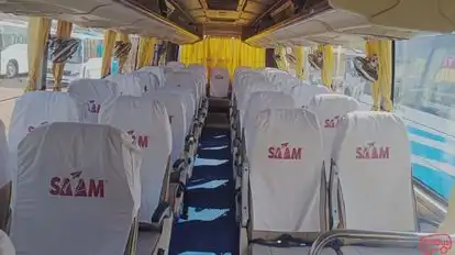 Sam Tours and Travels Bus-Seats layout Image