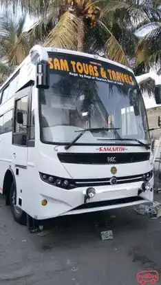 Sam Tours and Travels Bus-Front Image