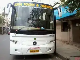 Sam Tours and Travels Bus-Front Image