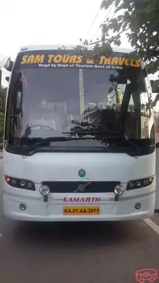 Sam Tours and Travels Bus-Front Image