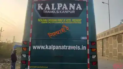 Kalpana Travels Kanpur Bus-Front Image