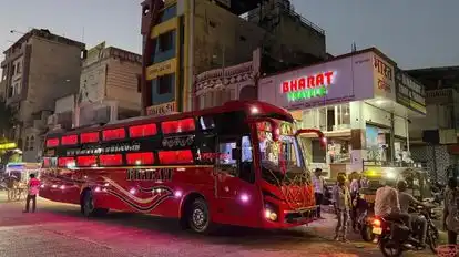 Bharat Travels Bus-Side Image