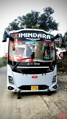 Zimindara Travels Bus-Front Image