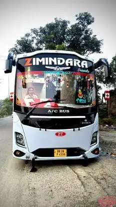 Zimindara Travels Bus-Front Image