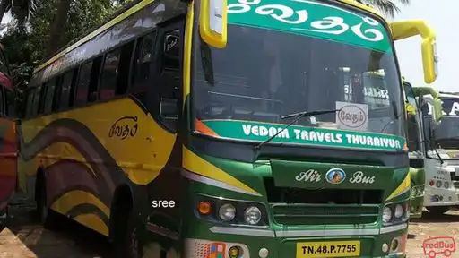 Vedam Travels Bus-Front Image