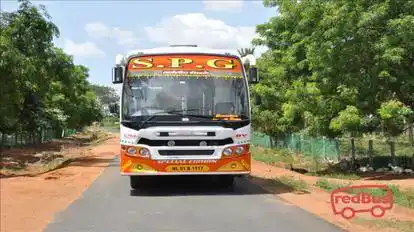 SPG Travels Bus-Front Image