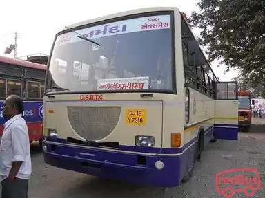 GSRTC Bus-Front Image