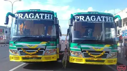 Pragathi Travels Bus-Front Image