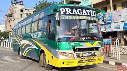 Pragathi Travels Bus-Side Image