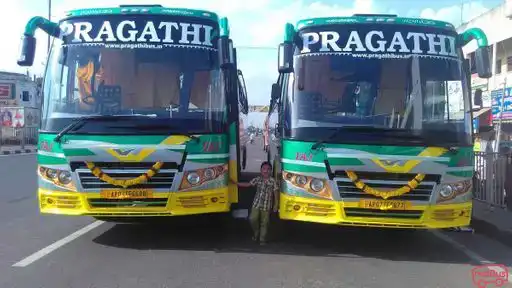 Pragathi Travels Bus-Front Image