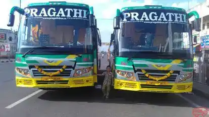 Pragathi Travels Bus-Front Image